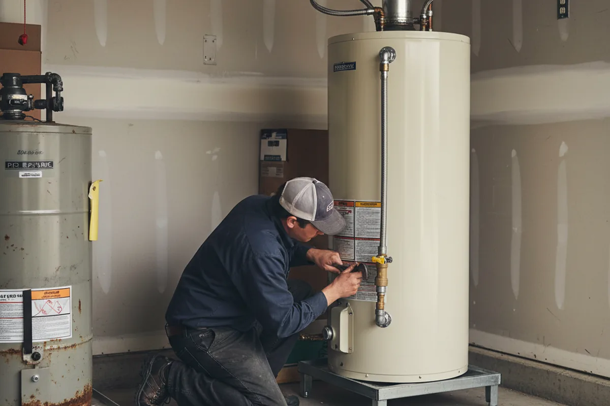 Water heater and shutoff valve replacement in Chula Vista